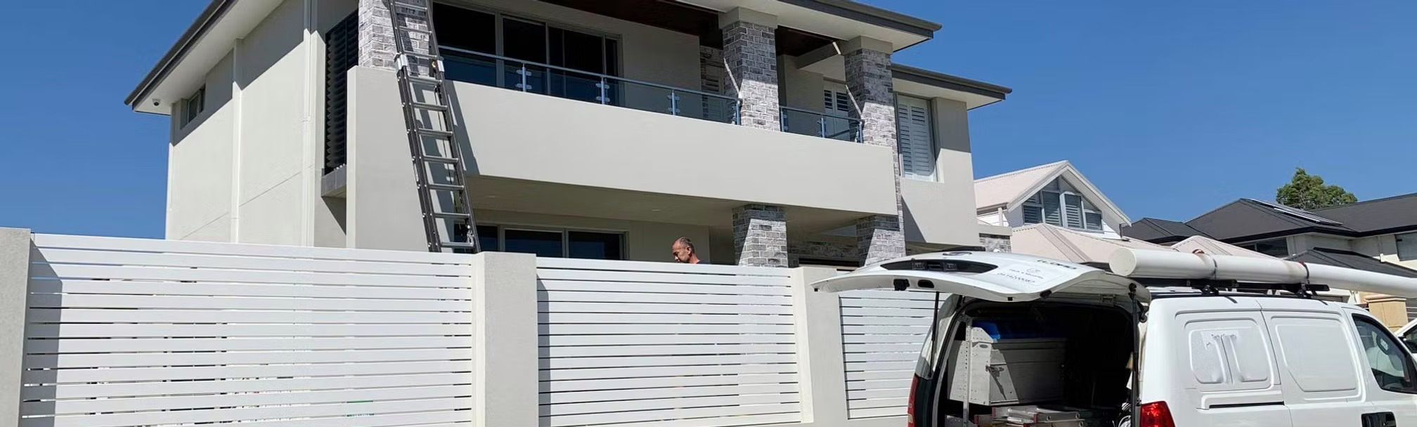 Easy Security CCTV Perth team on site at a residential installation in Perth